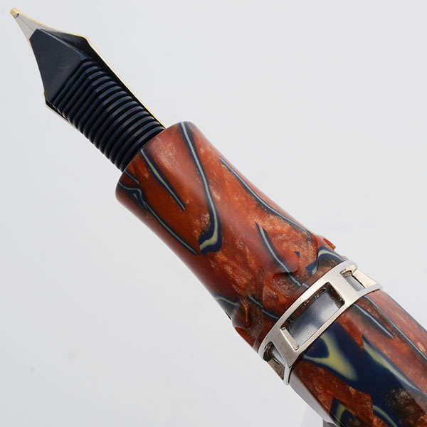 Visconti Divina Desert Spring LE Fountain Pen - Brown w Blue
